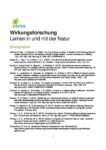 Bibliographie_Wirkungsforschung