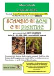 FLYER Scambio semi 2025, CPT Locarno